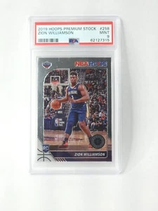 Zion Williamson 2019-20 Panini NBA Hoops Premium Stock PSA 9 Base Rookie #258 - Picture 1 of 2