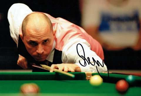 Joe PERRY SIGNED Photo Autograph COA AFTAL Snooker Player Sheffield 2016 Cover