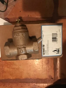 Neu Watt NOS 1" 2000 M5 Zwei-Wege Universal Durchfluss Rückschlagventil 0856761 - Bild 1 von 3