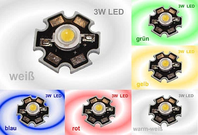 IRVIMA HIGHPOWER 3W LED Chip High Power LEDs on Board High Power 3 Watts