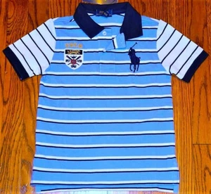 POLO RALPH LAUREN AUTHENTIC TODDLERS BOYS BRAND NEW ORIGINAL T-SHIRT Size 7, NWT - Picture 1 of 2
