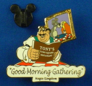 Lady & the Tramp Tony Good MK Morning Gathering Pin # 30128 - Bild 1 von 3