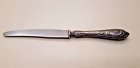 Antique table knife with silver handle 875 . Engraved monogram