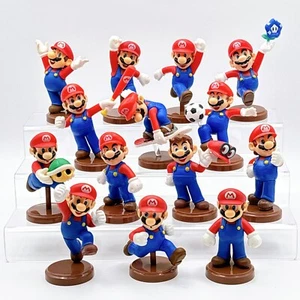 Choco Egg Super Mario Mini Figure MARIO Set Of 14 Furuta Japan Nintendo - Picture 1 of 19