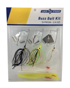 Luck-E-Strike, Spinnerbait Kit 15 pc, Bass, Freshwater - Picture 1 of 1