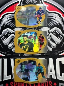 1996-97 SPx Gold Lot 3 Cards - #23 Petr Sykora, #27 Messier, #41 Owen Nolan - Picture 1 of 1