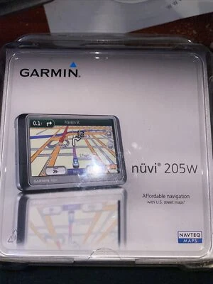 Garmin Nüvi 205W 4.3" Automotive Mountable GPS Navigator NEW In Box - Image 1 of 3