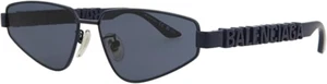 Balenciaga Unisex Cat Eye Blue Blue Blue Fashion Designer Eyewear - Picture 1 of 6
