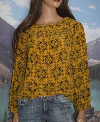 КАТАЛОГ SUNDANCE Anne шелковая блузка размер маленький - Изображение 1 из 3