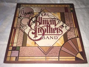The Allman Brothers Band SIGNED Enlightened Rogue X3 LP Album Gregg Allman PROOF - Picture 1 of 3