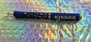 Rare Light Up Color Changing Blue Hersey Kiss Black Ink Pen collection Item. - Picture 1 of 9