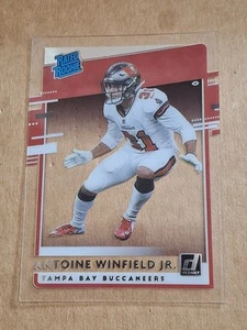 2020 ANTOINE WINFIELD JR DONRUSS CLEARRATED ROOKIE CARD RC #RR-AW BUCCANEERS - Bild 1 von 2
