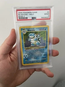 Pokemon Base Set 2 Blastoise 2/130 Psa 2 - Good Condition 2000 WOTC Holo Rare - Picture 1 of 3