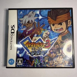 Nintendo DS Inazuma Eleven 3 The Ogre NDS Sekai e no Chousen 2010 Japanese USED - Picture 1 of 3