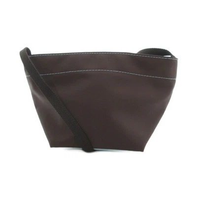 Bolso de Hombro Herve Chapelier Nylon Barco XS Marrón Azul Claro Usado Auténtico Foto 1 de 4