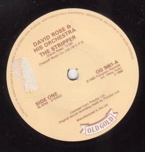 David Rose and His Orchestra/Ella Fitzgerald Stripper/Ev'ry Time We Say Goodbye - Bild 1 von 1