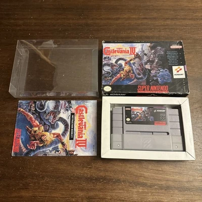 Super Castlevania IV 4 (Super Nintendo SNES) Complete - Tested - Authentic - Image 1 of 4