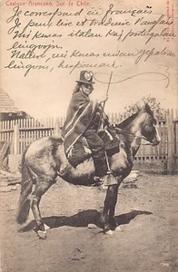 Chile - Cacique Araucano ) Sur del Chile - Ed. J. Allan 152 - Picture 1 of 2