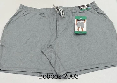 Pantalones cortos Kirkland Signature de tela que absorben la humedad para hombre, grises, talla XL Foto 1 de 3