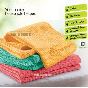 TUPPERWARE Microfiber Towel – Dust, Multi-Purpose, Window, (3pcs Set) DHL Fast - Picture 1 of 8