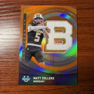 Matt Rollers Orange Refractor Lettered Up 2025 Bowman U Chrome Missouri  - Bild 1 von 2