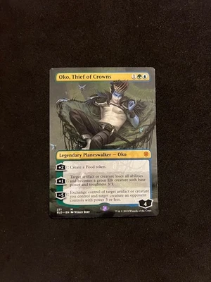 Oko, Thief of Crowns #271 (Ext Art) [Throne of Eldraine] Magic MTG Cards NM - Image 1 of 2