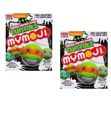 2 bolsas ciegas aleatorias Funko Teenage Mutant Ninja Turtles de vinilo My Mojis (2013) Foto 1 de 3