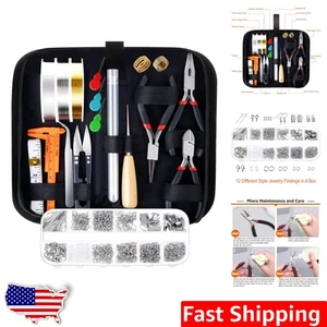 All-in-One Schmuckherstellung Zubehör Set - 845 Teile mit wichtigen Auffädelwerkzeugen - Bild 1 von 8