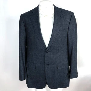 Ravazzolo Fratelli Tallia Di Delfino Napoli 50R EUR Wool Blazer Sport Coat Blue - Picture 1 of 17
