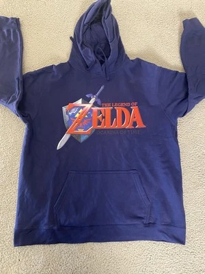 Sudadera con Capucha The Legend Of Zelda Ocarina Of Time XL Extra Grande Licencia Oficial Foto 1 de 4
