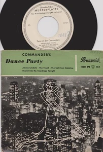 THE COMMANDERS COMMANDERS' DANCE PARTY JIM'NY CRICKETS GERMAN ORIG EP PROMO - Imagen 1 de 1