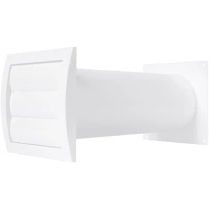4 Inch Through-Wall Ventilation kit - Adjustable - Louvered Dryer Vent Cover ... - Picture 1 of 8