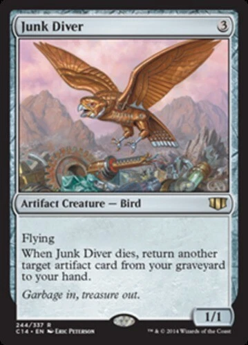 MTG - Junk Diver - Commander 2014 - NM, English Magic FLAT RATE SHIP - Image 1 of 1