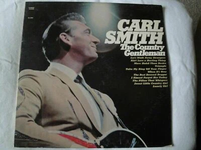 CARL SMITH THE COUNTRY GENTLEMAN VINYL LP 1967 COLUMBIA RECORDS LONELY GIRL EX - Image 1 of 3