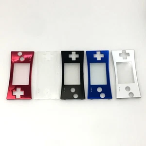 5 Colors Front Panel Shell Faceplate Case Cover for Nintendo Gameboy Micro GBM - Picture 1 of 13