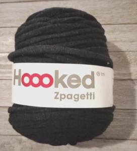 Hoooked Zpagetti cotton yarn T-Shirt crochet anthracite gray 1lb 5.8 oz - Picture 1 of 2