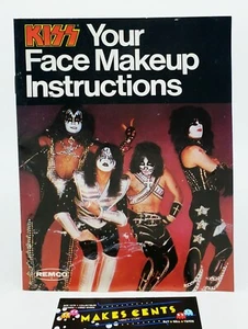 1978 REMCO KISS YOUR FACE MAKEUP KIT - ORIGINAL INSTRUCTION BOOK ONLY - WOW! - Picture 1 of 5