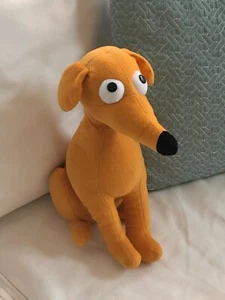 Pequeño ayudante de Papá Noel de colección animal de peluche Simpson mascota Universal Studios  - Imagen 1 de 4