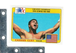 1983 Topps Greatest Olympians #92 Cassius Clay/Muhammad Ali EXNM+ RARO! SCATOLA - Foto 1 di 2