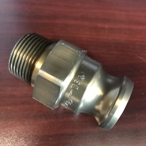 PT Coupling 10F 1" NPT Hard Coat Aluminum CamLock Cam Lock Quick Connect Fitting - Picture 1 of 6