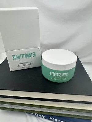 Máscara facial suavizante Beautycounter efecto reflectante AHA - 2,5 OZ / 75 ml NUEVA Foto 1 de 3