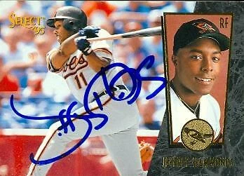 Jeffrey Hammonds autographed Baseball Card (Baltimore Orioles) 1995 Select #18 - Image 1 of 1