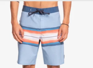 NEW Quiksilver sz 30 Surfsilk Resin Tint 19" long Boardshorts swim Shorts $56 - Picture 1 of 4