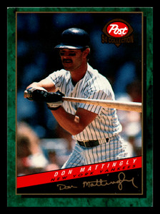1994 Post Cereal Don Mattingly  New York Yankees #2 Near Mint NM
