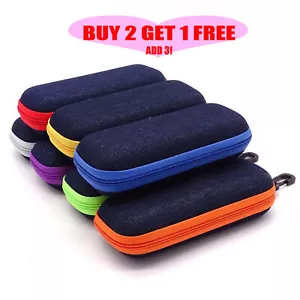 Portable Eyewear Cases Cover Sunglasses Hard Case For Women Men Glasses Box - Picture 1 of 12