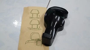 Grey Black Cars SUVs Back Seat Headrest Black Holder Hooks For Bag Coat Purse  - Imagen 1 de 9