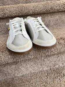 Salvatore Ferragamo Men's Beige White Leather Shoes (13D). - Picture 1 of 10