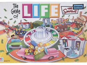 The Game of Life- The Simpsons Edition Board Game Milton Bradley 2004 - New - Picture 1 of 2