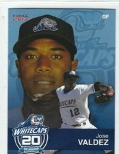 2013 West Michigan Whitecaps (Class A-Detroit Tigers) Jose Valdez