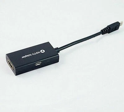 Cable adaptador Micro USB MHL a HDMI HDTV para Samsung S4 Note 8 N7000 Sony LG Foto 1 de 4